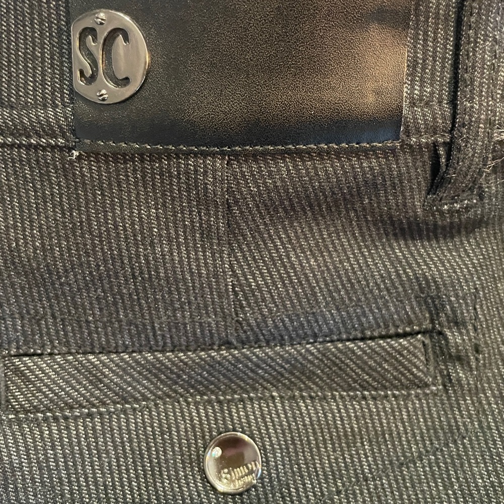 Simon Chang Denim Black Jeans